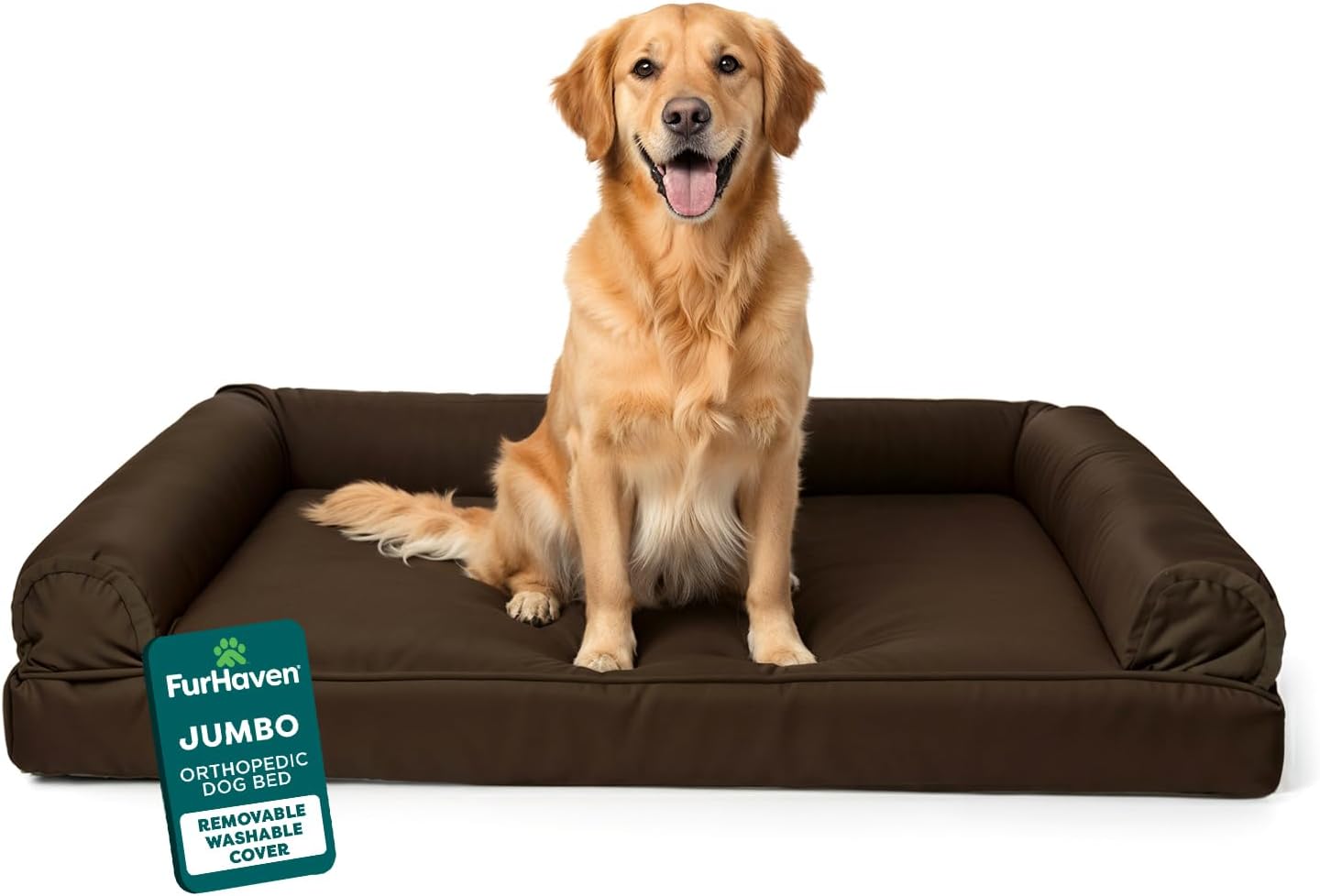 Best Overall: Furhaven Plush Suede Orthopedic Bed (B01JAY01J6)