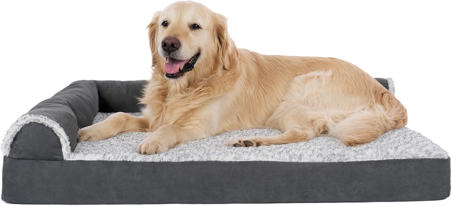Furhaven Orthopedic Dog Bed for Large Dogs