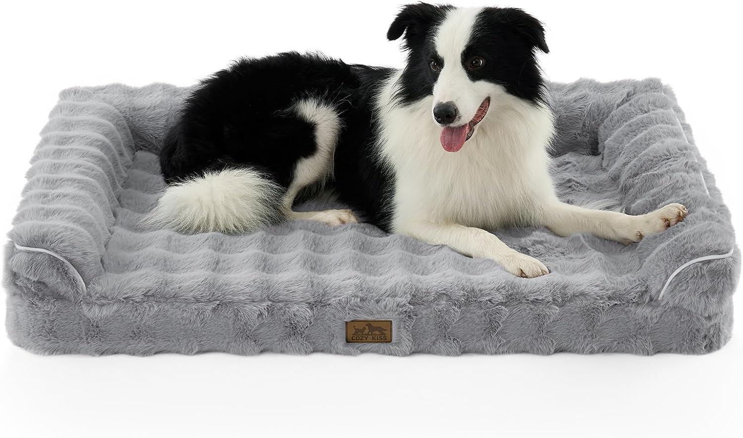 COZY KISS Orthopedic XL Dog Bed for Large Dog, Washable Pet Bed